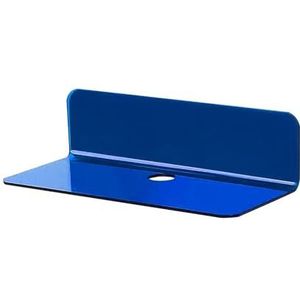 Generic Acrylplanken voor opslag Zwevende planken Wandmontage Display Richelplank, Blauw