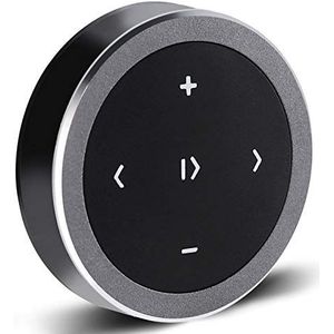 Socobeta Remote Control Wireless Bluetooth 4.0 Car Steering Wheel Remote Control for Cellphone Tablet