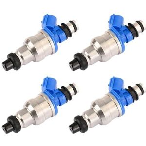 Brandstofinjector Injectieventiel Geschikt voor Mazda Miata 1.6/1.8L 1990-1995 195500-1970 4 stuks brandstofinjectoren