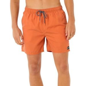 Rip Curl - Easy Life 16 - Badpak - Zwart - Oranje (burnt orange)
