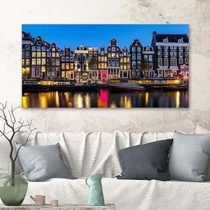 KOLLEKTION WIEDEMANN Muurschildering steden | Amsterdam Singel