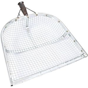 Lekkende grondschop staal | Tuinieren Filter Zeef Grond Schop | Schat Zeef Schop | Graan Schop, Zand Zeef Schop, Hand Tool voor Boerderij Coop Geit Stall Poep Cleaning