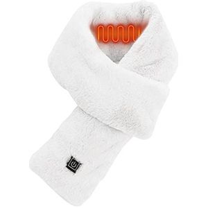 USB elektrische wintersjaal Oplaadbare verwarmde sjaal Warme zachte sjaals, nekverwarmingskussen voor pijnverlichting, oplaadbare verwarmde nekwarmer zonder powerbank, nekbrace voor mannen en vrouwen