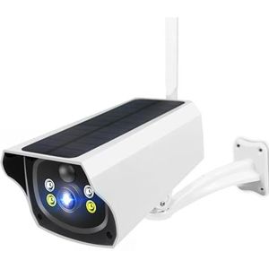 Bewakingscamera, 4G Solar Outdoor Camera 1080P HD 3G Sim-kaart Beveiliging IP Camera Zonnepaneel Batterij Aangedreven bewakingscamera(4G,4G NO Battery x 128G)