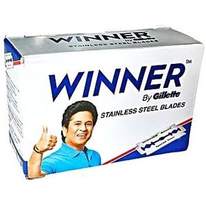 Gillette Winner RVS Scheermesjes, 50 Stuk