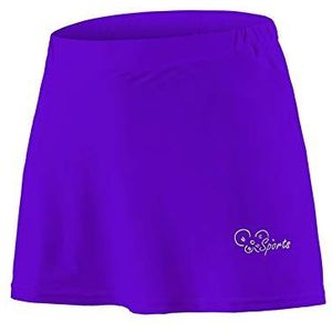 CYMKYQ Fietsshorts, gewatteerde shorts, heren fietsbroek vrouwen ademende 2-in-1 fietsrok met gel gewatteerde voering MTB fietsshorts sneldrogende atletische sportrok, Blue2, L