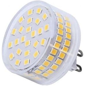 LED-maïslamp LED LAMP Dimbare G9 6 W 9 W 90 LEDS SMD2835 Geen Flikkering LED Licht Lamp 850LM Kroonluchter Licht vervangen 80 W Halogeen Verlichting voor Thuisgarage Magazijn(Color:White,Size:9W 90LED