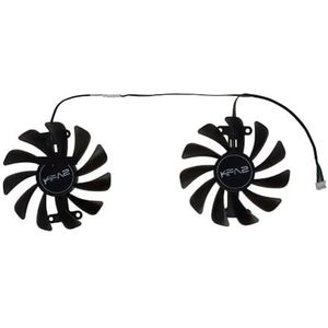 2 stuks/set grafische kaarten ventilator voor KFA2 GTX 1070 Ti EX-SNPR WIT voor GTX1080 EXOC voor EX
