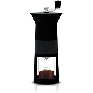 Bialetti DCDESIGN03 Espressokoker, aluminium, zwart, 11,5 x 8,5 x 21,5 cm