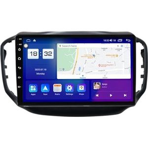Android 14 autonavigatie in-dash autoradio-ontvanger voor Chery Tiggo 5 2014-2018 dubbel Din 9 inch touchscreen autoradio met satellietnavigatie Bluetooth handsfree RDS SWC(P18 8Core 6+128G)