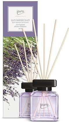 Ipuro - Essentials - Kamergeur - 100 ml - Lavender Touch - Luchtverfrisser met Lavendel, Citrus, Bloemen, Munt en Muskus