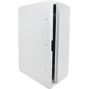 ELS Elektrotechnika Schakelkast, industriële behuizing, IP65, verzinkte montageplaat, vergrendeling deur met afdichting rondom, wandbehuizing, lege behuizing, ABS-kunststof, lege kast, 500 x 700 x 260