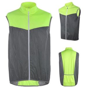 Reflecterend vest, reflecterend veiligheidsvest | Ademend verkeersvest - Reflecterend sportvest met hoge zichtbaarheid, constructievest voor heren en dames, nachtwandelvest