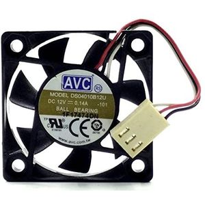 Original DS04010B12U 4010 double ball 12V 0.14A 3pin silent cooling fan