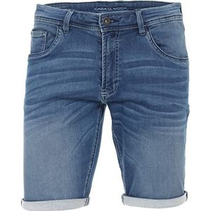 Casa Moda - Heren Shorts in blauw en antraciet (534011500), donkerblauw, 34 NL