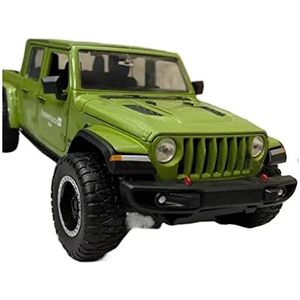 For:Gegoten Auto's Voor: 1:24 Jeep Gladiator Spuitgieten Auto Metaallegering Model Auto Speelgoed Kinderen Gift Serie Verzamelbare Decoraties