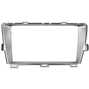 9 inch autoradio-fascia geschikt for Toyota Prius 2010(Rhd frame-silver)
