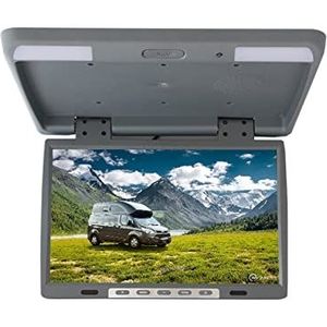 Draagbare dvd-speler voor videospelers op hoofdsteunen in auto's 22 Inch Auto Dak Mount Monitor HD 1080 P Plafond Mount Flip Down Overhead Screen MP5 Multimedia Video Spelers IR FM HDMI met HD-roteren