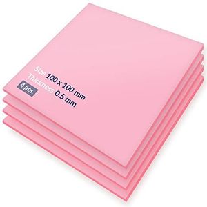 ARCTIC Thermische Pad Basic (100 x 100 mm, t: 0,5 mm) Pack van 4, Materiaal: APT2012