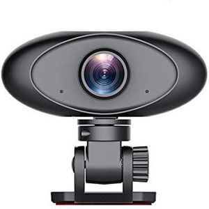 Spire Webcam 720P HD - Met Microfoon - Zwart - USB aansluiting - Plug & Play - Auto Focus Lens - Verstelbaar - Voor Windows, Mac en Android