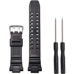 Hars band compatibel met Casio G-Shock GW3000B GW-3500 GW-2500B G-1000 heren zwarte vervangende rubberen polshorloge band armband