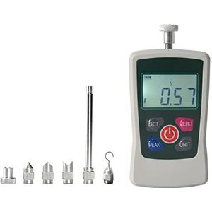 Handgreepkracht vastleggen Krachtmeter Push Pull Digitale Krachtmeter Vier Eenheden Oz,Lb,N,Kg, Draagbare Pull Push Krachtmeter Meetinstrument Rollenbank Versterker uitoefenaar (Color : 10N, Size :