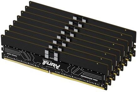 Kingston Technology FURY 128GB 6000MT/s DDR5 ECC Reg CL32 DIMM (set van 8) Renegade Pro EXPO