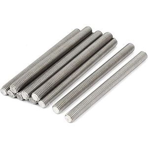 Draadstangen, 10 stuks volledig schroefdraadstang van roestvrij staal 304, lengte 120-511 mm for ankerbouten, klemmen, hangers en U-bouten(M14,80CM)