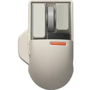 QPSJXN Gemonteerde afdichting, 98, draadloos, mechanisch gamingtoetsenbord met retro blokdesign, voor laptop en pc compatibel (Touch PBT Mouse)