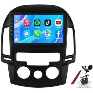 Android 14 Autoradio Stereo voor H-yundai I30 (2006-2011) 9 ""Touchscreen Multimedia Speler met Draadloze Carplay GPS Navigatie FM RDS Bluetooth 5G-WiFi SWC DSP,M100s