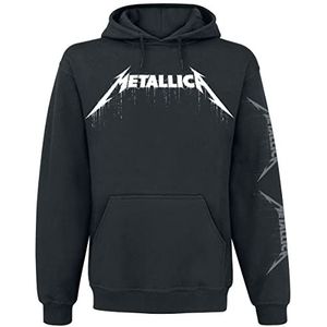 Metallica History Trui met capuchon zwart XL 80% katoen, 20% polyester Band merch, Bands, Duurzaamheid