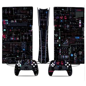 Voor PS5 PRO Skin Digital Edition Console En Controller Vinyl Cover Skins Wraps Krasbestendig, Compatibel Met Voor PS5 Digital Edition Pro 14167 Geen Schuimvorming Bubbelvrij