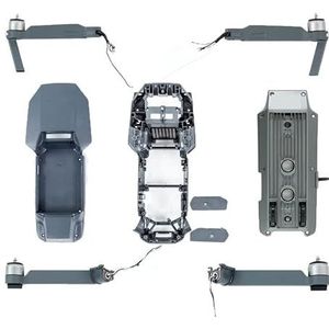 Drone Accessories For DJI Mavic Pro Reparatie Accessoires Body Shell Links Rechts for Terug Motor Arm Been Camera Gimbal Mount Signaal Platte kabel Onderdeel (Color : Left-Front motor arm)