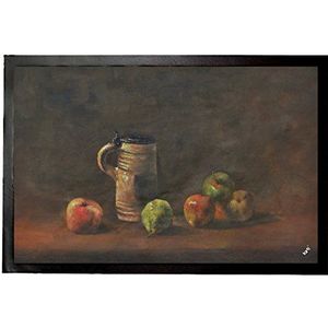 1art1 Vincent Van Gogh Still Life With Beer Mug And Fruit, 1881 Deurmat 60x40 cm