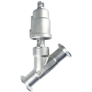 DN25 roestvrij staal Pneumatische snel-installeert Klep van Hoek Seat Normaal Gesloten Seat Klep PTFE die (open-Enige Handeling) verzegelen