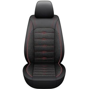 Beschermhoes Autostoel Voor Hyundai Voor I10 Custom Antislip Interieur Stoelhoes Accessoires(1set-Red)