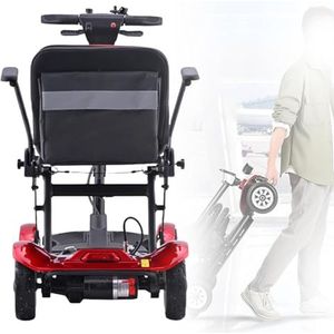 Opvouwbare Elektrische Scootmobiel - 4-Wiel - Draagbare Reisscooter - Belasting 130 Kg