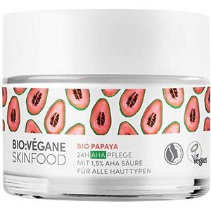 Bio: Végane Skinfoood Bio Papaya 24h AHA verzorging