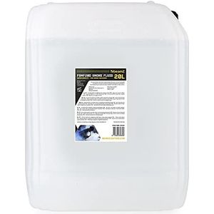 Beamz Smoke Fluid Prosmoke HD rookvloeistof, 20 liter, op waterbasis, milieuvriendelijk, biologisch afbreekbaar, accessoires