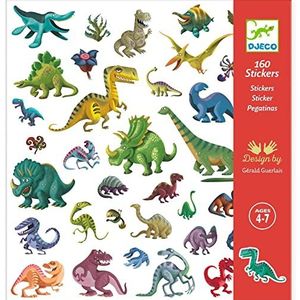 Djeco DJ08843 stickers 160 stuks dinosaurus