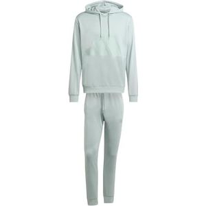 adidas Hombre BIG LOGO FRENCH TERRY HOODED TRACKSUITS, Wonder Sage, XXL
