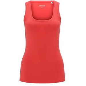 OPUS IMILIA Slim tanktop van BCI Cotton Mix, Sweet Red, 44