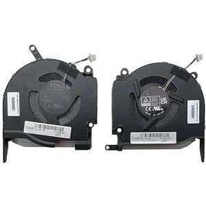 Laptop CPU GPU koelventilator voor HP OMEN 16-K 16-N Pro TPN-Q280 koeler N18090-001 N18091-001 DC5V 0.5A(5V CPU GPU)