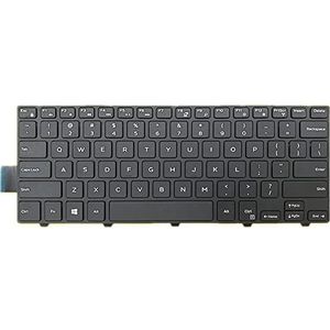 Laptop Toetsenbord Voor For DELL Vostro 3459 Verenigde Staten Lay-out Colour Zwart