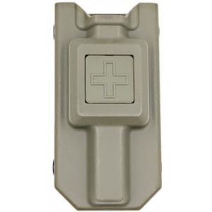 Tourniquet Houder, Quick Pull Case Nylon Opbergdoos, Medische Swivel Rescues MOLLE Taille Hangende Outdoor Benodigdheden, voor Tactisch Militair Politie Brandweerpersoneel(Green)