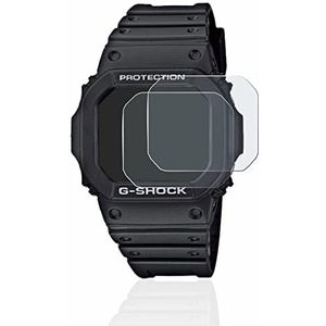 BROTECT 2x Antireflecterende Beschermfolie voor Casio G-Shock GW-M5610-1ER Anti-Glare Screen Protector, Mat, Ontspiegelend