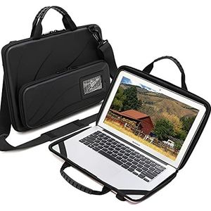 BUG Laptoptas compatibel met MacBook Pro MacBook Air 13-13,3 inch Notebook Computer Hard Shell Laptop Case voor Mannen Vrouwen met Schouderriem