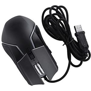 Computermuizen, Gaming Mouse Mouse Gamer Ergonomisch met 2-muisaccessoire voor laptop