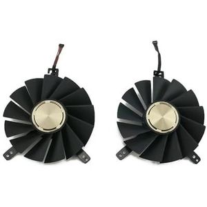 DAPA0815B2UP005 DAPA0815B2UP006 12V 0.6A 85mm GPU-ventilator voor Nvidia voor GeForce RTX Titan 2080 TI grafische kaart koelventilator(2-Fan)