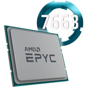 AMD EPYC 7663. EPYC-familie, Processor socket: Socket SP3, Component voor: Server/werkplaats. Merk